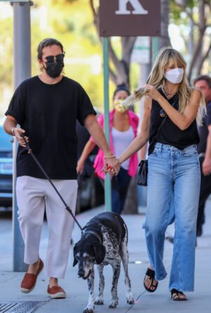 Heidi Klum - With Tom Kaulitz go shopping in Beverly Hills