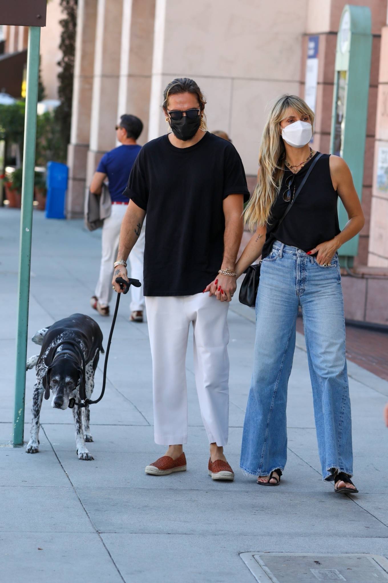 Heidi Klum 2021 : Heidi Klum – With Tom Kaulitz go shopping in Beverly Hills-05
