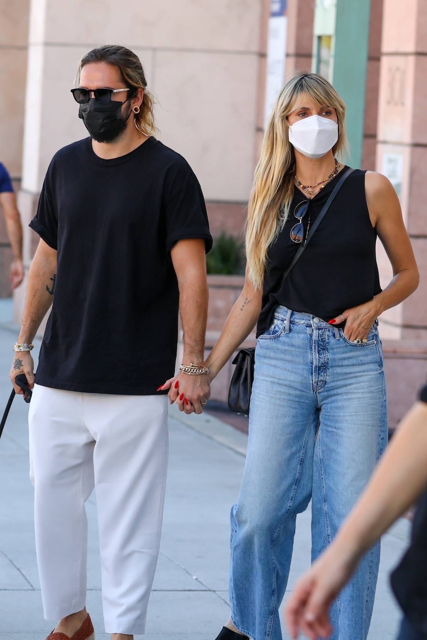 Heidi Klum 2021 : Heidi Klum – With Tom Kaulitz go shopping in Beverly Hills-08