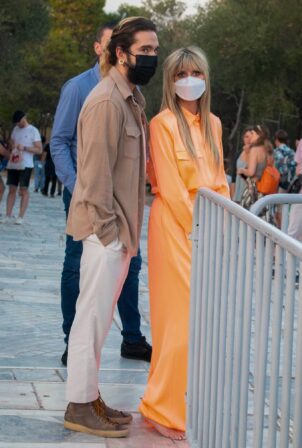 Heidi Klum - With Tom Kaulitz in Athens - Greece