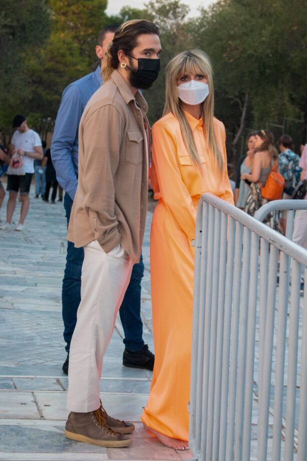 Heidi Klum - With Tom Kaulitz in Athens - Greece
