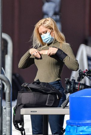 Heidi Montag - Filming of her reality show 'The Hills: New Beginnings' in Lake Tahoe