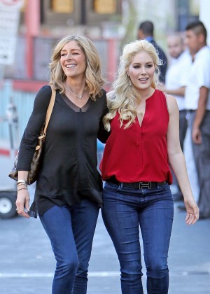 Heidi Montag - Leave the Montage Hotel in Hollywood