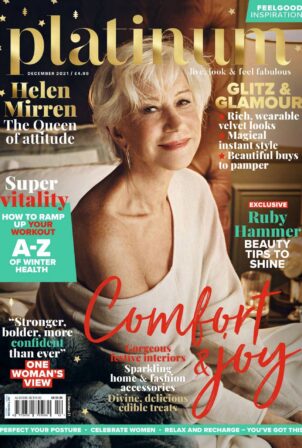 Helen Mirren - Platinum Magazine (December 2021)