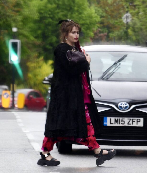 Helena Bonham Carter - Out in North London
