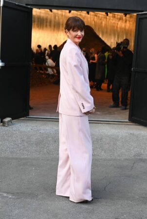 Helena Christensen - Alexander McQueen Fashion Show in New York