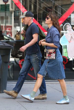 Helena Christensen - Out in New York