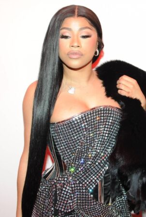 Hennessy Carolina - Attends the NYFW Fall Winter 2022 The Blonds fashion show
