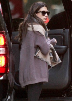 Hilaria Baldwin out in New York