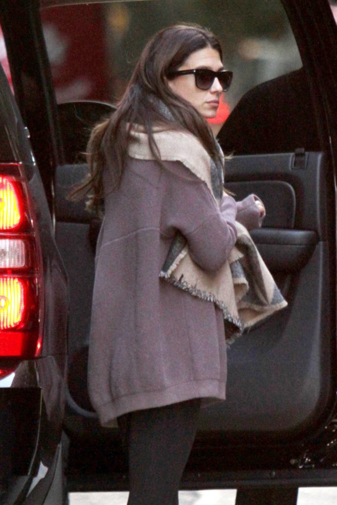 Hilaria Baldwin out in New York