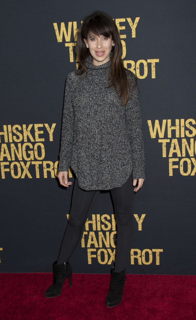 Hilaria Baldwin - 'Whiskey Tango Foxtrot' Premiere in New York