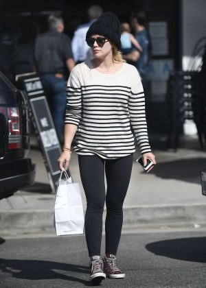 Hilary Duff at Joan's on Third in Los Angeles