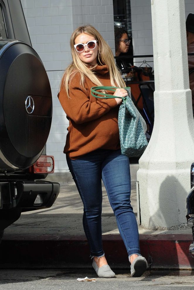 Hilary Duff at Joan's on Third in Studio City