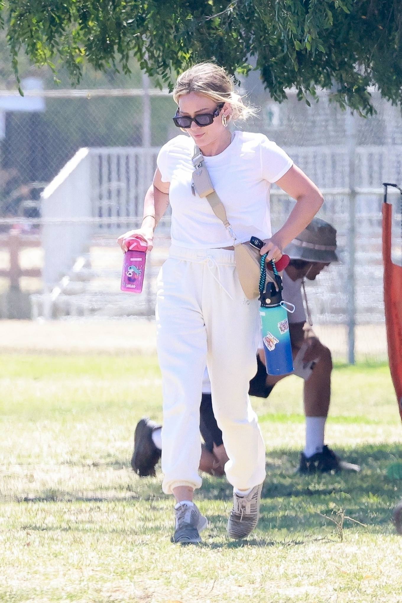 Hilary Duff - Attends her daughter Banks' soccer practice in Los Angeles