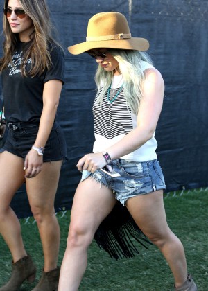 Hilary Duff - Coachella Music Festival Day 2 in Indio