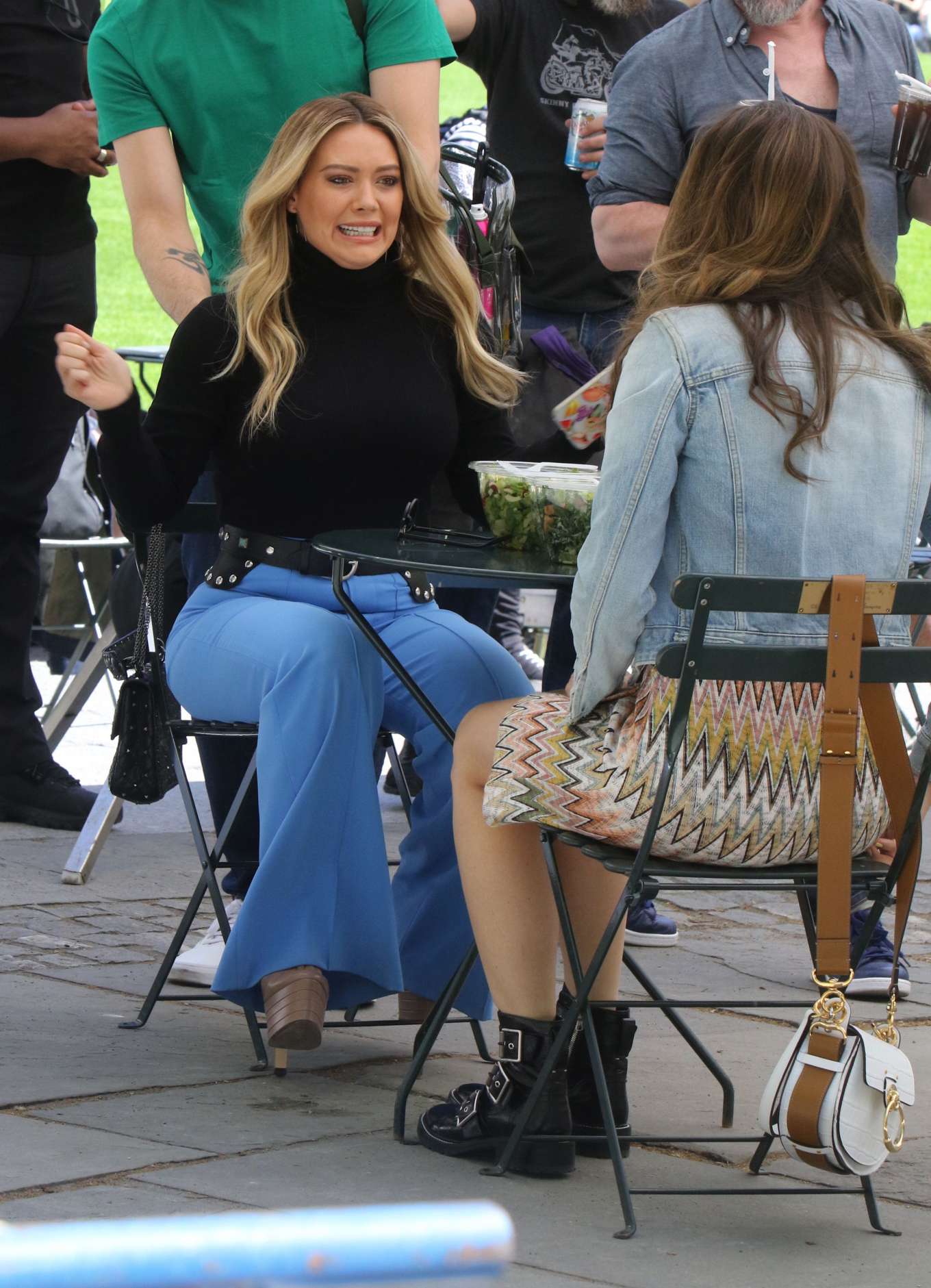 Hilary Duff - Filming 'Younger' in NYC
