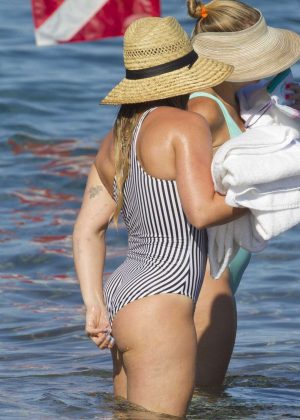 Hilary Duff in Swimsuit in Hawaii