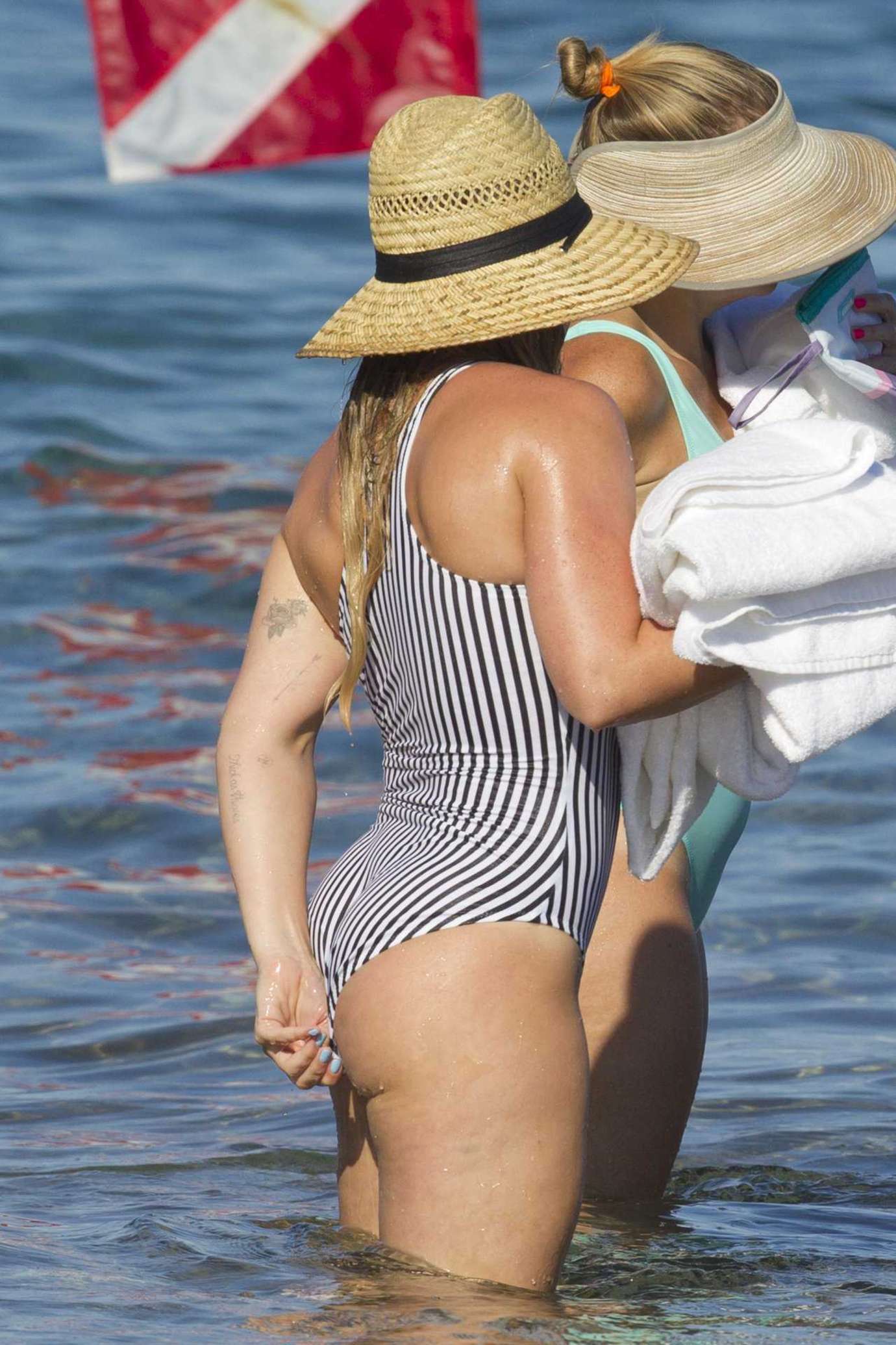 Hilary Duff in Swimsuit in Hawaii.