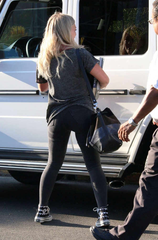 Hilary Duff in Tight Jeans out in LA
