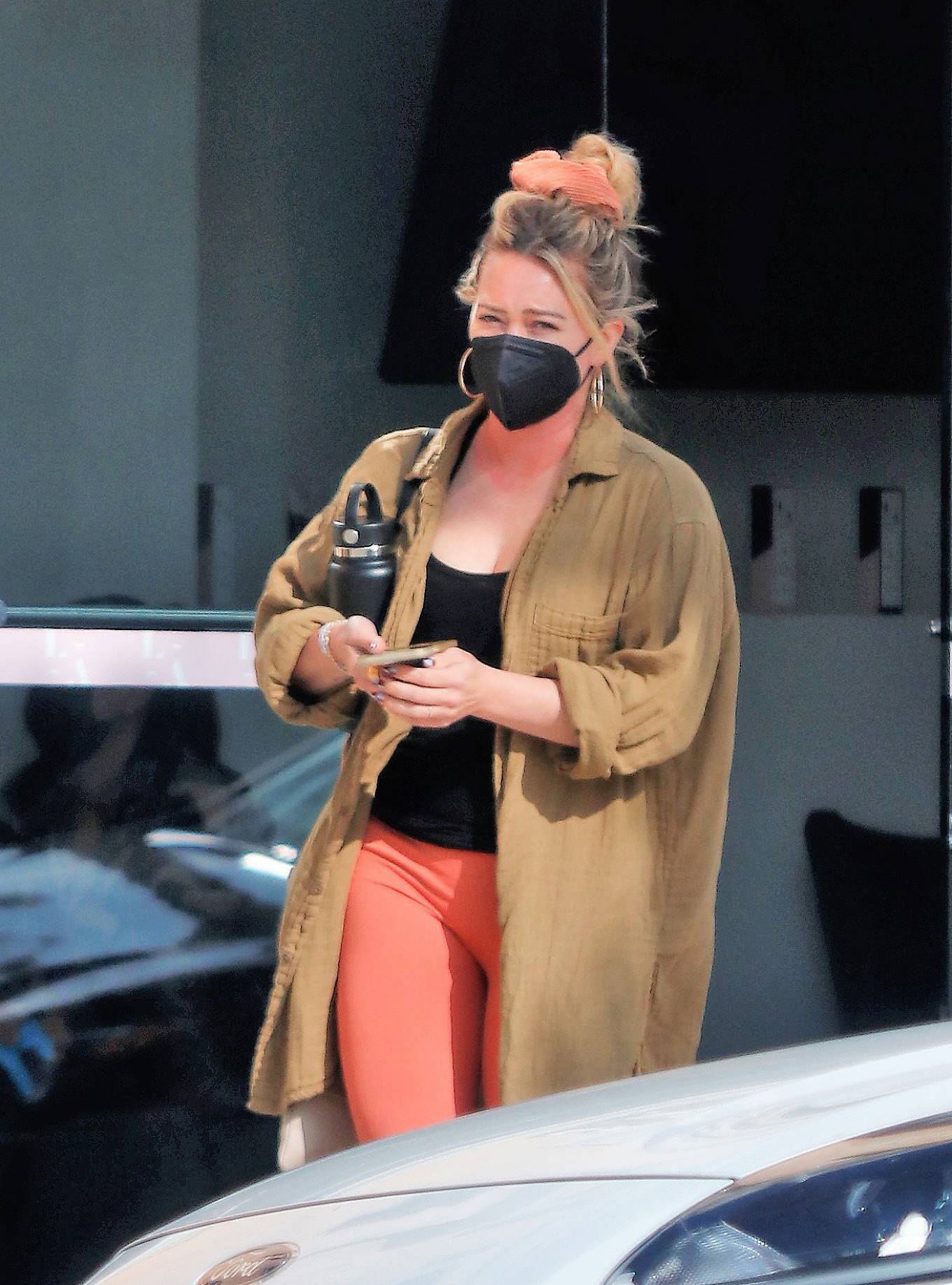 Hilary Duff 2021 : Hilary Duff – leaving a salon in Los Angeles-10