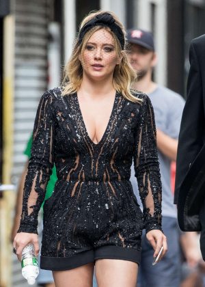 Hilary Duff - On the Set of 'Younger' in Brooklyn