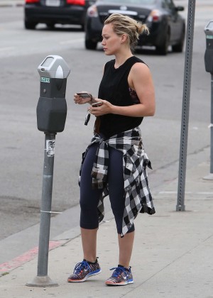 Hilary Duff - Out and about in LA