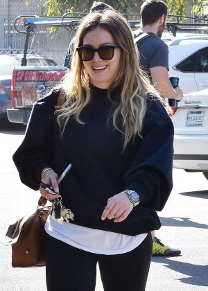 Hilary Duff out and about in Los Angeles