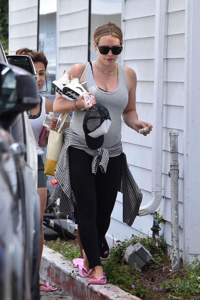 Hilary Duff - Out and about in Los Angeles