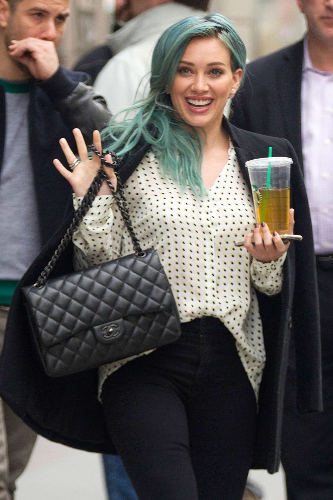 Hilary Duff - Out and about in Manhattan