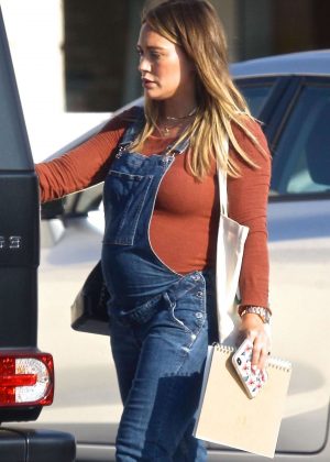 Hilary Duff - Out and about in Studio City