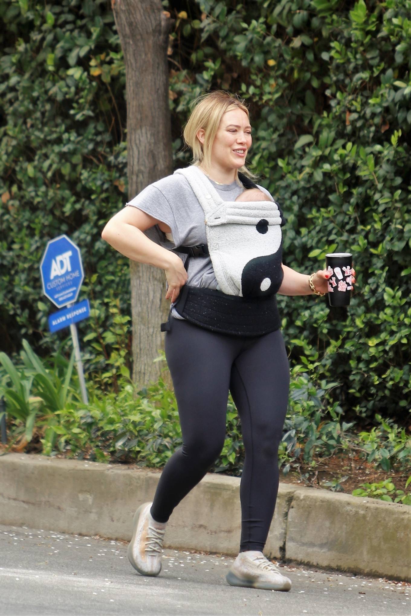 Hilary Duff 2021 : Hilary Duff – out for a hike in Studio City-10