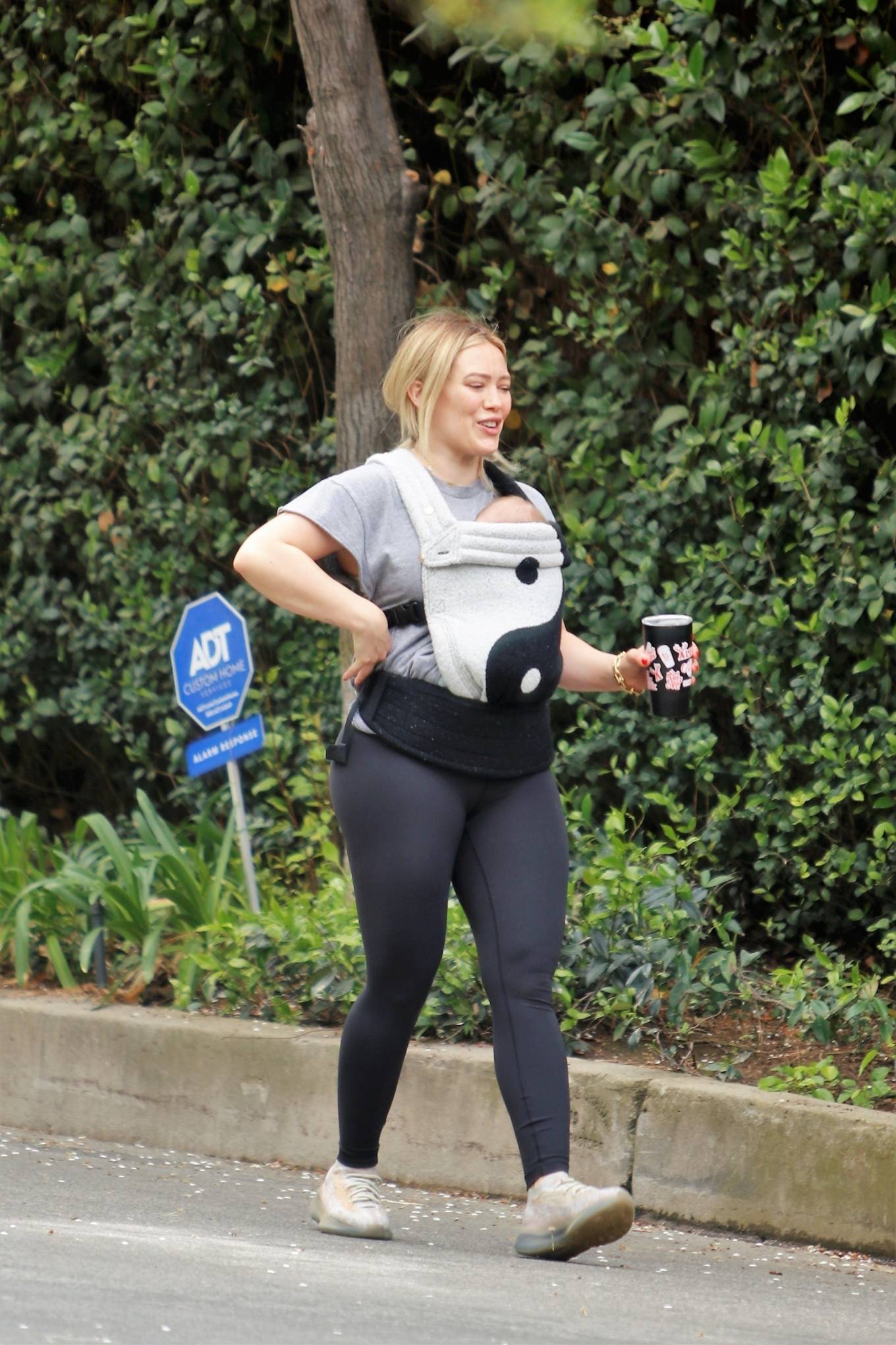 Hilary Duff 2021 : Hilary Duff – out for a hike in Studio City-11