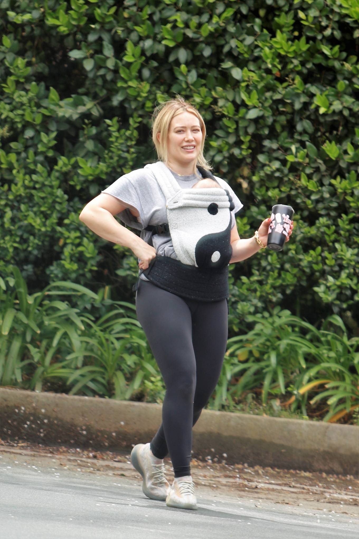Hilary Duff 2021 : Hilary Duff – out for a hike in Studio City-16