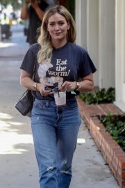 Hilary Duff - Out for lunch in West Hollywood