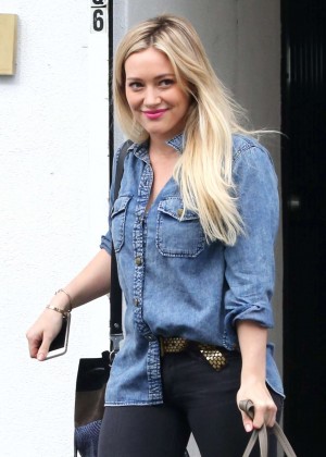 Hilary Duff - Out in Beverly Hills