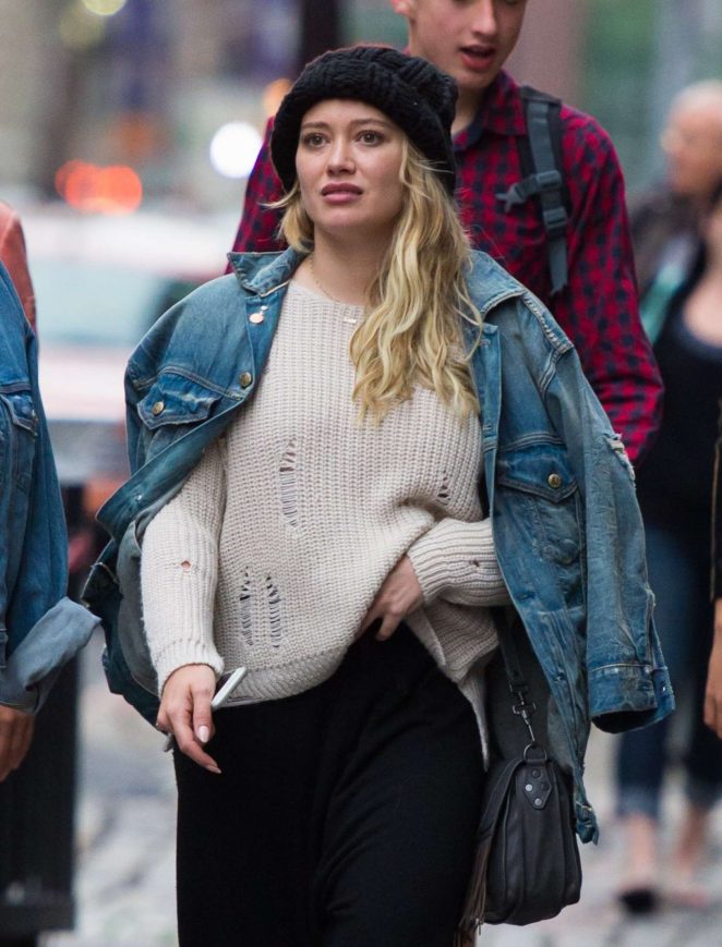Hilary Duff - Out in NYC