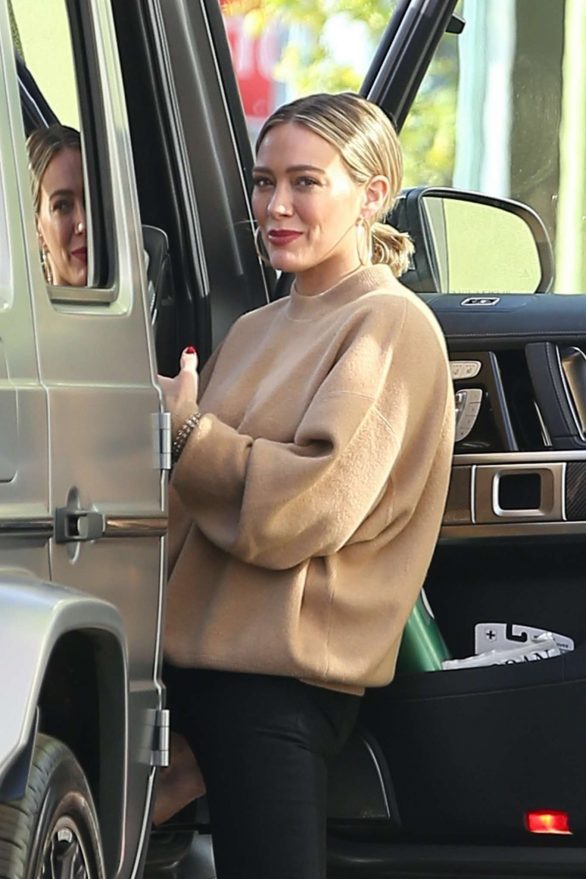 Hilary Duff - Out in Studio City