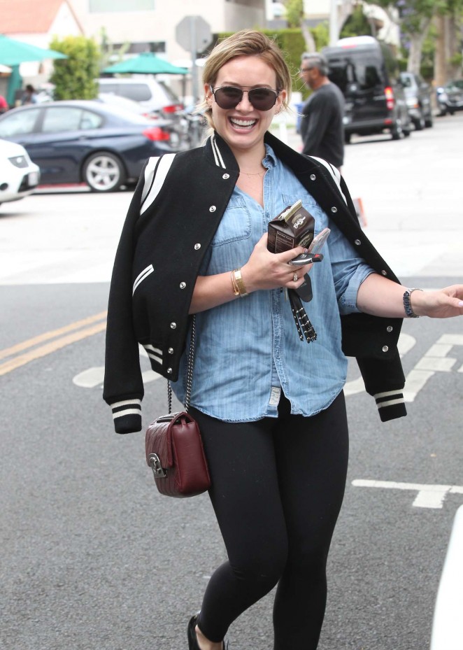 Hilary Duff Out in West Hollywood