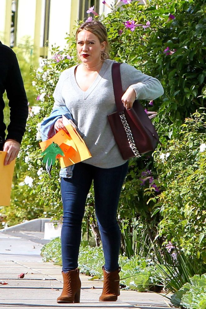 Hilary Duff out with ex husband in Los Angeles