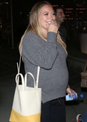 Hilary Duff - Out with friends in Hollywood