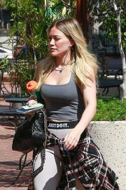 Hilary Duff - Outside a gym in Studio City