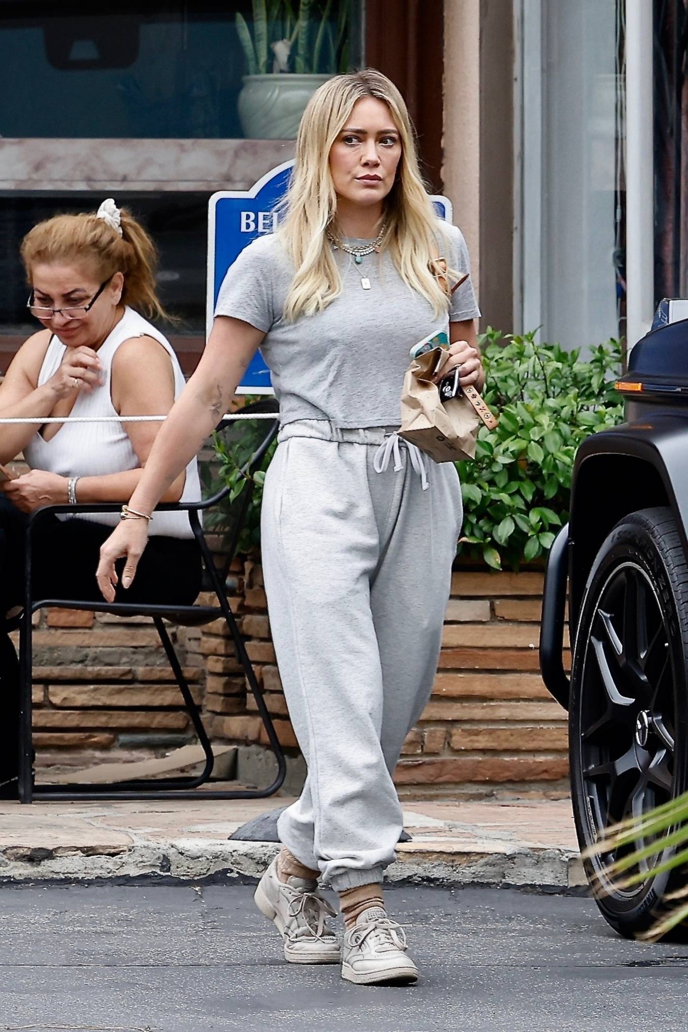 Hilary Duff - Running errands in Studio City