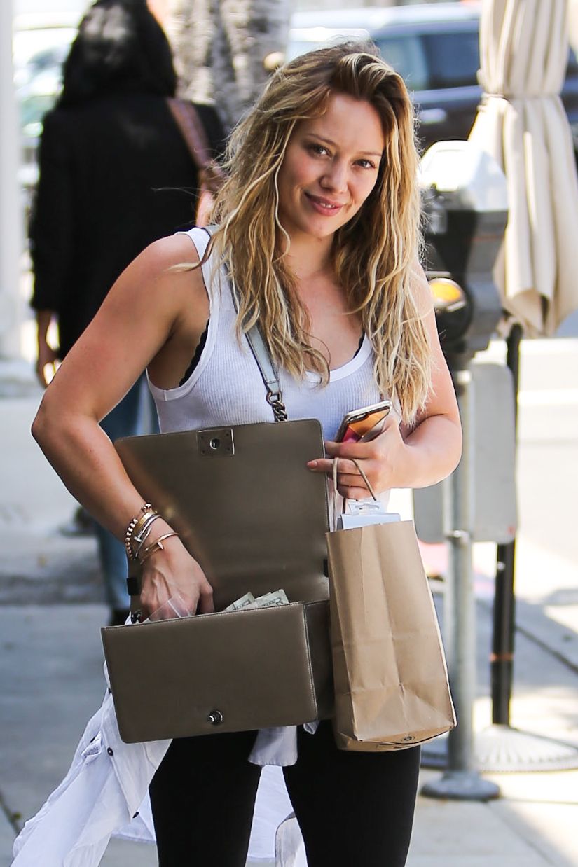 Hilary Duff 2015 : Hilary Duff: Shopping in Beverly Hills -10