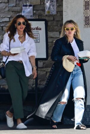 Hilary Duff - Spotted at Mexican restaurant Casa Vega in Sherman Oaks