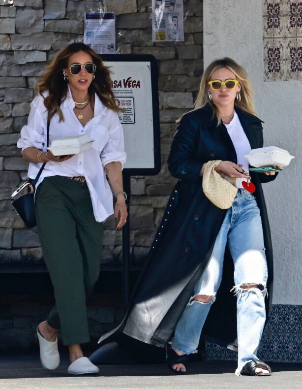 Hilary Duff - Spotted at Mexican restaurant Casa Vega in Sherman Oaks