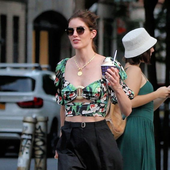 Hilary Rhoda - Out in New York City