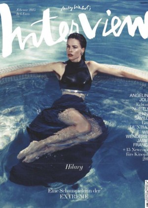 Hilary Swank - Interview Germany Cover Magazine (February 2015)