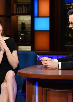 Hilary Swank - 'The Late Show with Stephen Colbert' in NY