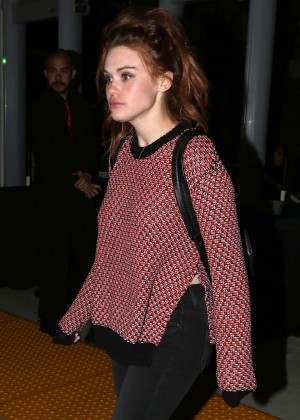Holland Roden at Rihanna's Anti World Tour in Inglewood
