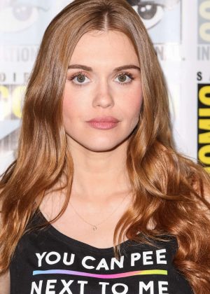 Holland Roden - Teen Wolf press line at Comic-Con International in San Diego